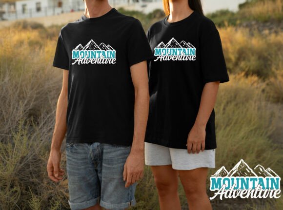 Download Mountain Adventure Typography Design - Design Collection