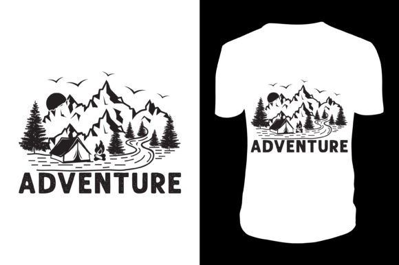 Download Adventure Typography Tshirt Design - Design Collection