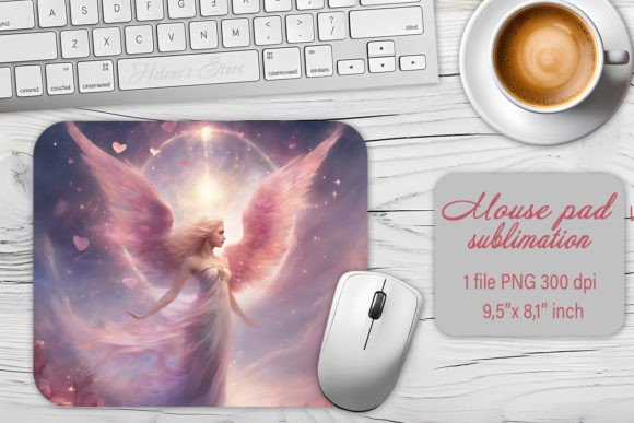 Download Fairy Love Design Sublimation Mouse Pad - Design Collection