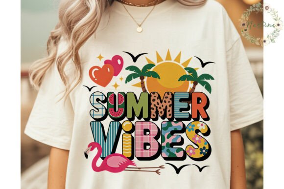 Download Summer Vibes Tropical Sublimation Design - Design Collection