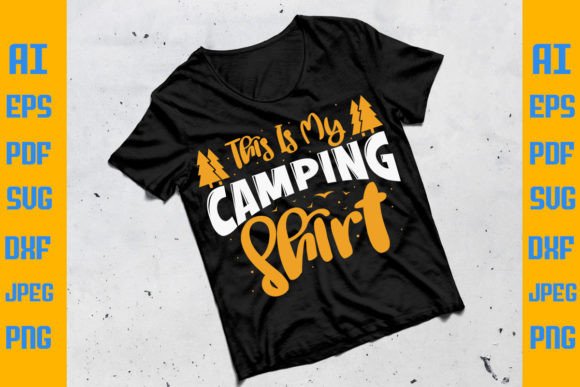 Download This is My Camping Shirt Design - Design Collection