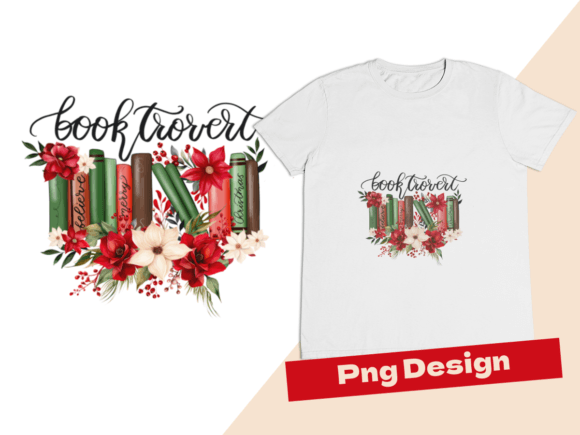 Download Booktrovert PNG, Christmas Designs - Design Collection