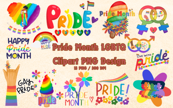 Download Pride Month LGBTQ Clipart PNG Design - Design Collection