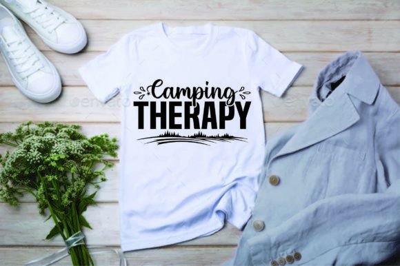 Download Camping Therapy Svg Design, - Design Collection