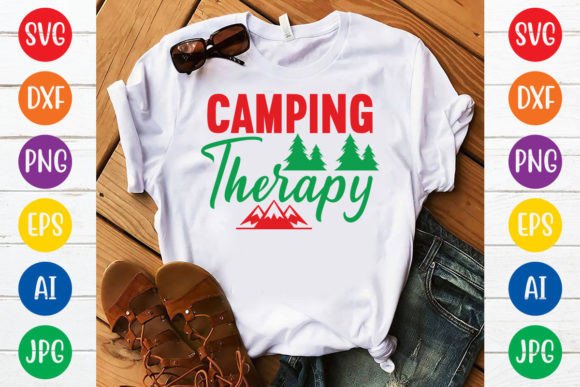 Download Camping Therapy Svg Design - Design Collection