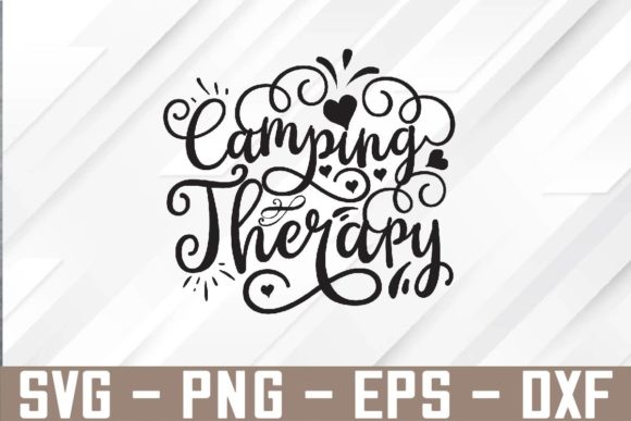 Download Camping Therapy Svg Design - Design Collection