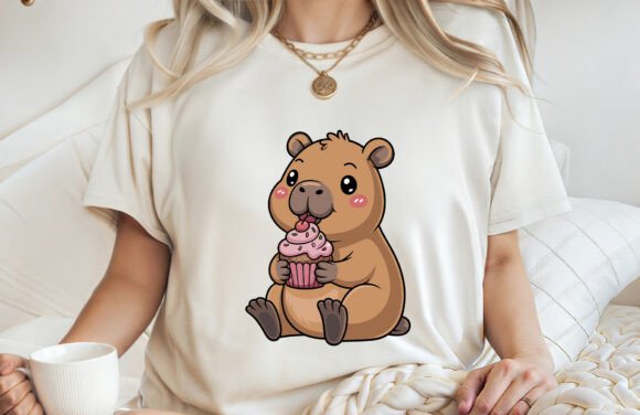Download Capybara Sublimation T-shirt Design SVG - Design Collection