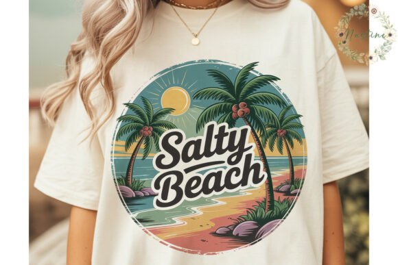Download Salty Beach Tropical Sublimation Design - Design Collection