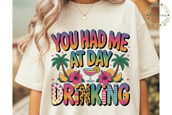 Download Day Drinking Tropical Sublimation Design - Design Collection