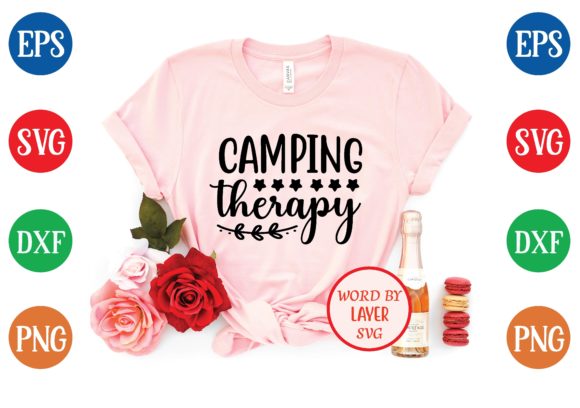 Download Camping Therapy Svg Design - Design Collection
