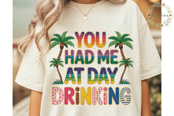 Download Day Drinking Tropical Sublimation Design - Design Collection