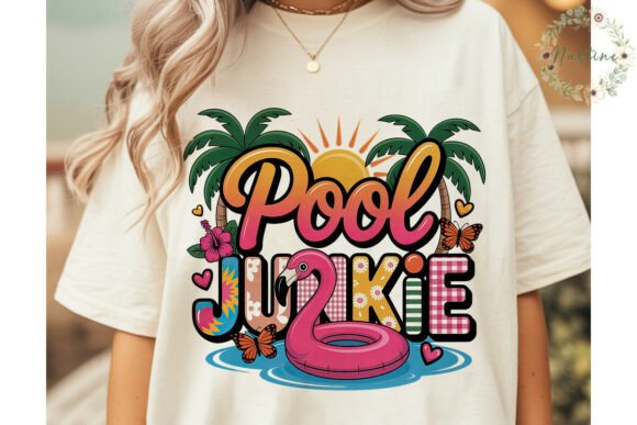 Download Pool Junkie Tropical Sublimation Design - Design Collection