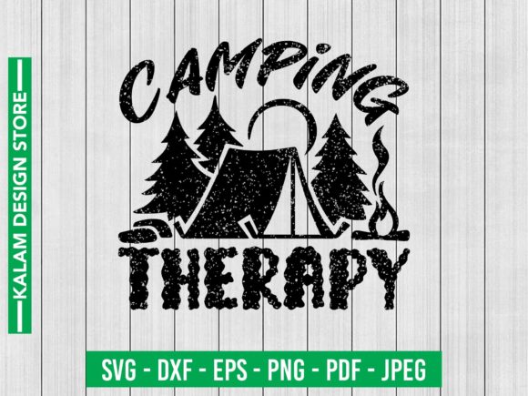 Download Camping Therapy Svg Design - Design Collection