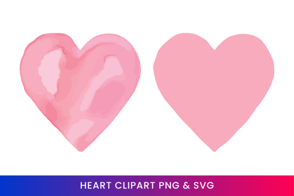 Download Pink Watercolor Heart Clipart 09 - Heart clipart Collection