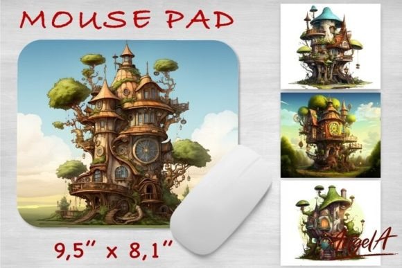 Download Mouse Pad Sublimation Design / Steampunk - Design Collection