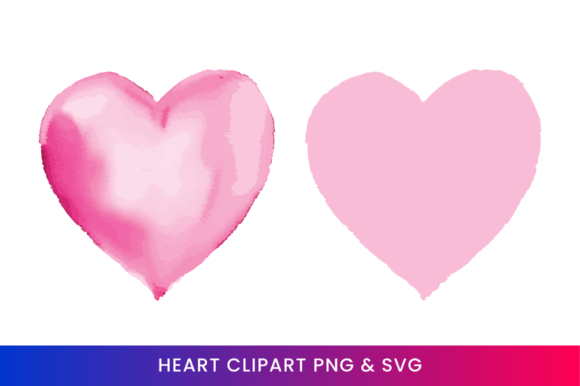 Download Pink Watercolor Heart Clipart 14 - Heart clipart Collection