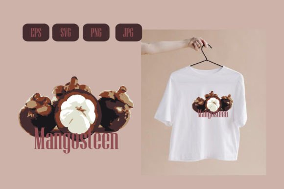 Download Mangosteen Fruit Graphic - Fruit graphic Collection