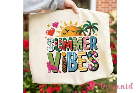 Download Summer Vibes Tropical Sublimation Design - Design Collection