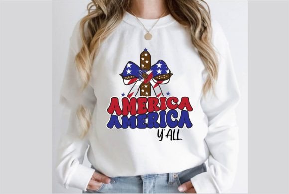 Download America Y'all Sublimation T-Shirt Design - Design Collection