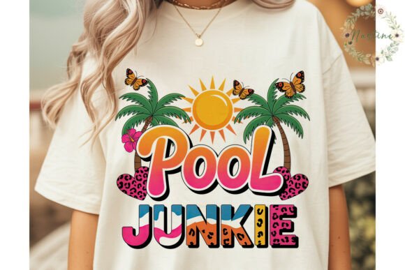 Download Pool Junkie Tropical Sublimation Design - Design Collection