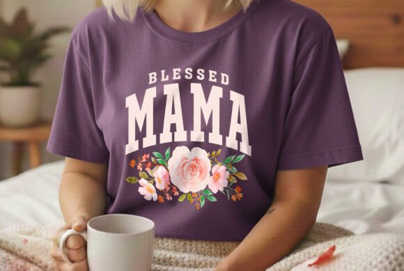 Download Blessed Mama Mothers Day Tshirt Design - Design Collection