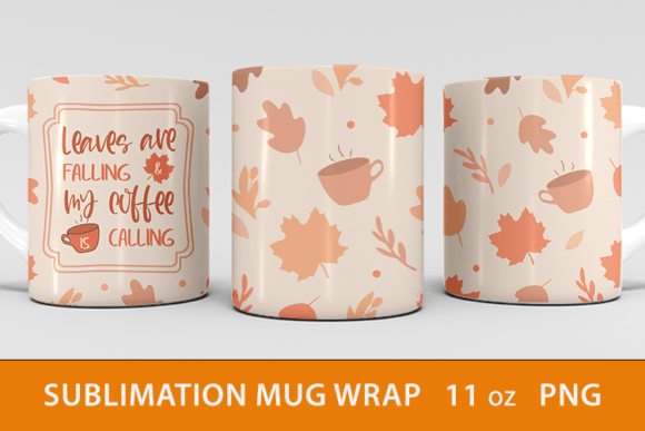 Download Fall Sublimation Coffee Mug Designs - Design Collection
