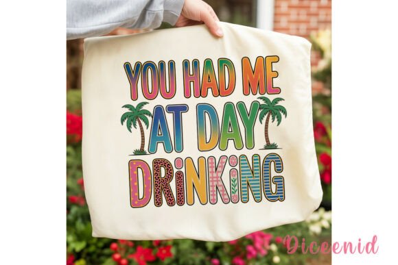 Download Day Drinking Tropical Sublimation Design - Design Collection