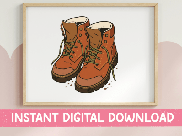 Download Hiking Boots Outdoor Adventure Design - Design Collection