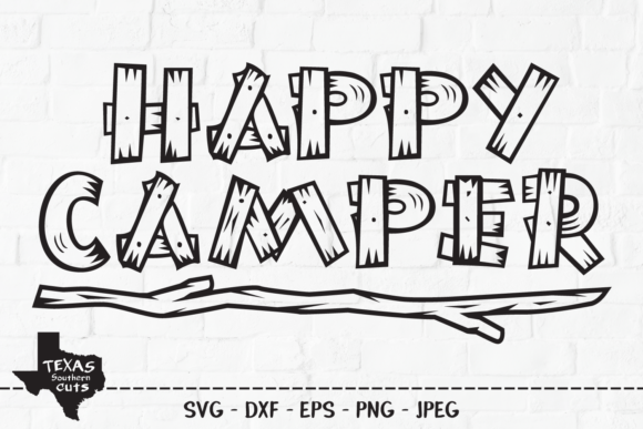 Download Happy Camper - Camping Shirt Design - Design Collection