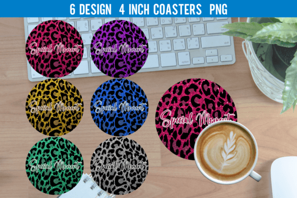 Download Glitter Coaster Sublimation Designs - Design Collection