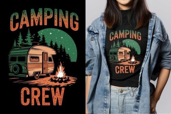 Download Camping Crew Sublimation Design - Design Collection