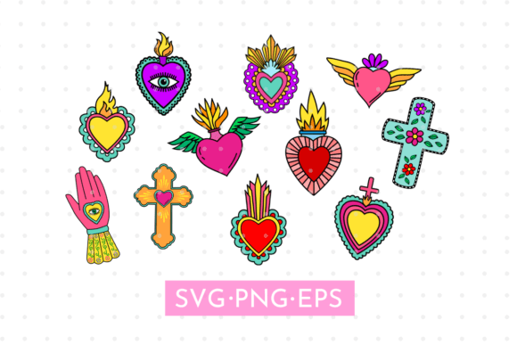Download Sacred Heart Clipart Milagros Svg - Heart clipart Collection