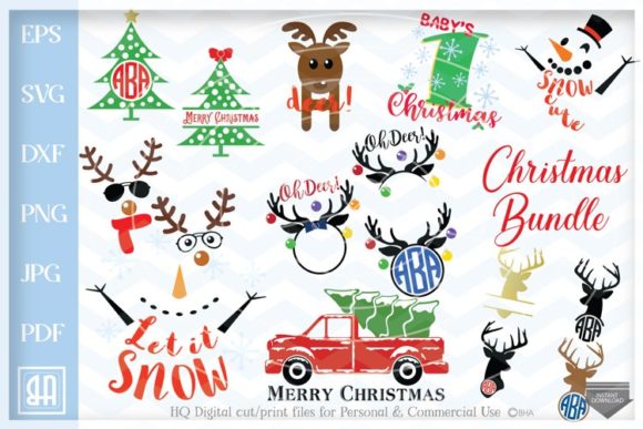Download Christmas Bundle SVG, Christmas Designs - Design Collection