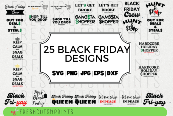 Download Black Friday Designs Bundle - Design Collection