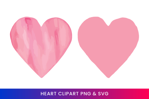 Download Pink Watercolor Heart Clipart 12 - Heart clipart Collection