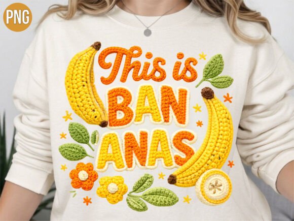 Download This is Bananas Cute Fruit Graphic PNG - Fruit graphic Collection
