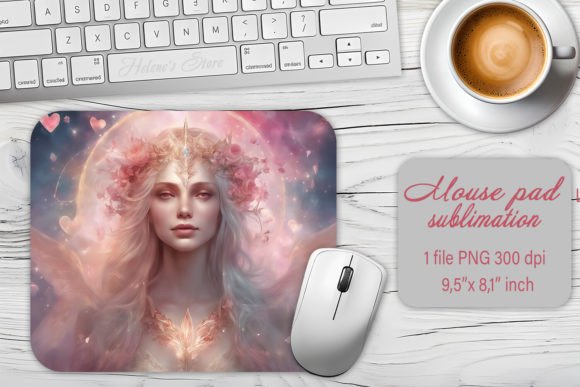 Download Fairy Love Design Sublimation Mouse Pad - Design Collection